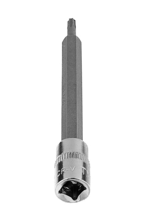 Końcówka Torx TX15 na nasadce 1/4", długa, 87 mm Końcówka Torx TX15 na nasadce 1/4", długa, 87 mm