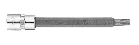 Końcówka Torx TX27 na nasadce 1/4", długa, 87 mm Końcówka Torx TX27 na nasadce 1/4", długa, 87 mm