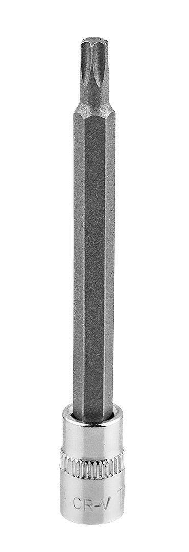 Końcówka Torx TX27 na nasadce 1/4", długa, 87 mm Końcówka Torx TX27 na nasadce 1/4", długa, 87 mm