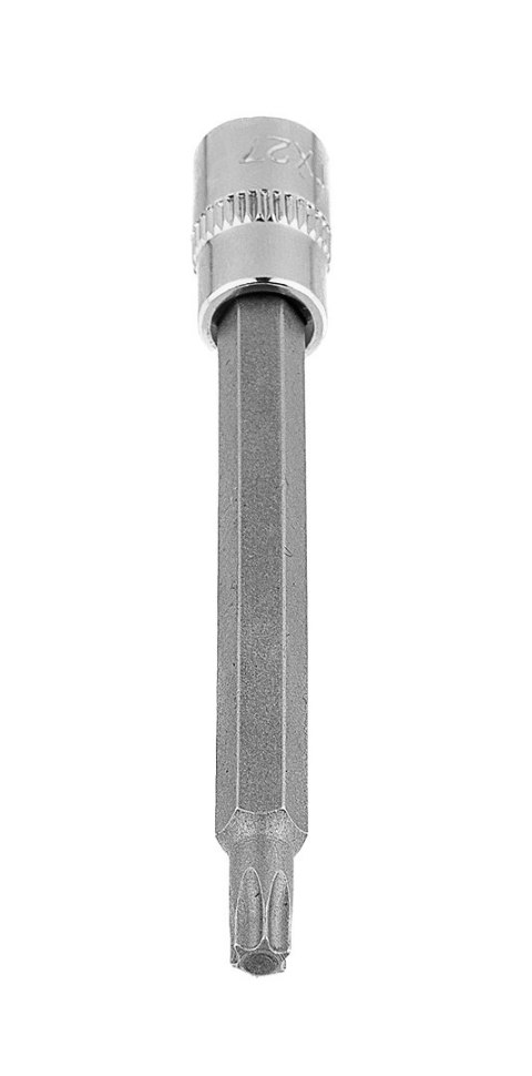 Końcówka Torx TX27 na nasadce 1/4", długa, 87 mm Końcówka Torx TX27 na nasadce 1/4", długa, 87 mm