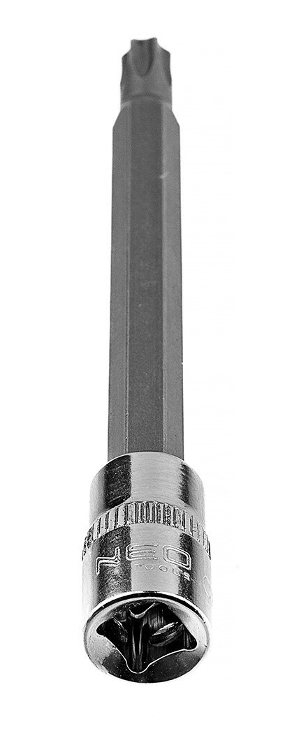 Końcówka Torx TX30 na nasadce 1/4", długa, 87 mm