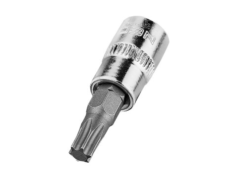 Końcówka Torx TX30 na nasadce 1/4", krótka, 37 mm Końcówka Torx TX30 na nasadce 1/4", krótka, 37 mm