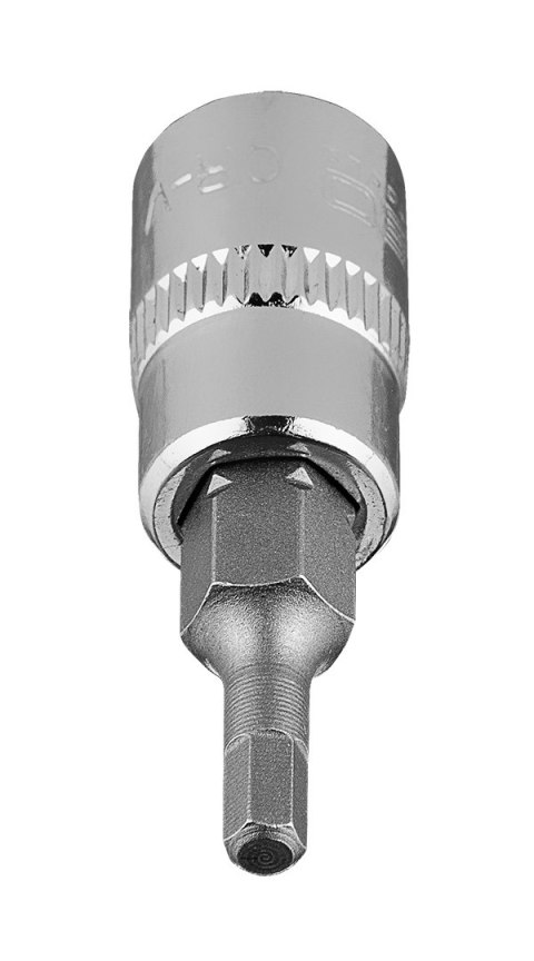 Końcówka sześciokątna H3 na nasadce 1/4", krótka, 37 mm