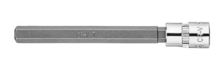 Końcówka sześciokątna H7 na nasadce 1/4", długa, 87 mm