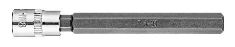 Końcówka sześciokątna H8 na nasadce 1/4", długa, 87 mm Końcówka sześciokątna H8 na nasadce 1/4", długa, 87 mm