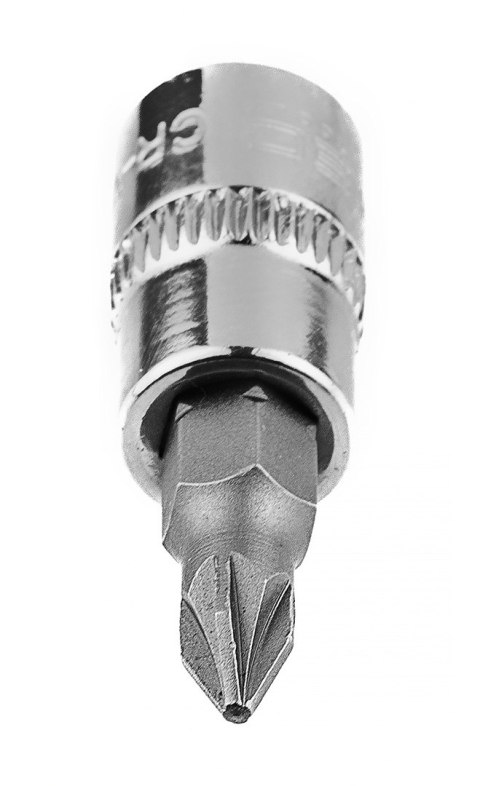 Końcówka wkrętakowa PZ1 na nasadce 1/4", krótka, 37 mm Końcówka wkrętakowa PZ1 na nasadce 1/4", krótka, 37 mm