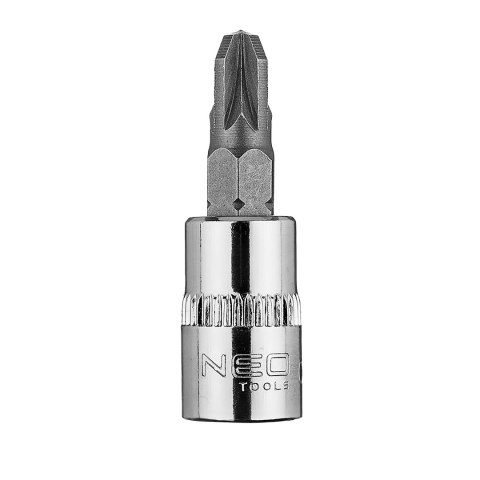 Końcówka wkrętakowa PZ3 na nasadce 1/4", krótka, 37 mm Końcówka wkrętakowa PZ3 na nasadce 1/4", krótka, 37 mm