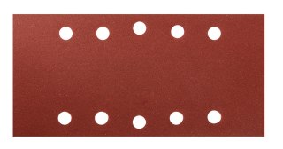 Papier ścierny na rzep 115 x 230 mm, K240, 5 szt., z otworami