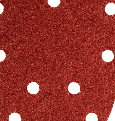 Papier ścierny na rzep delta 140 x 140 x 80 mm, K40, 5 szt., z otworami