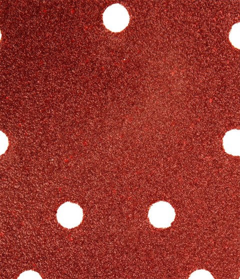 Papier ścierny na rzep delta 140 x 140 x 80 mm, K60, 5 szt., z otworami