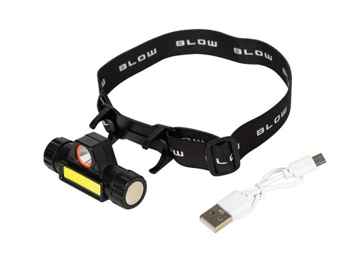 71-355# Latarka nagłowna z magnesem led