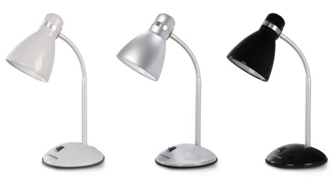 ELD113W Esperanza lampka biurkowa e27 alkes biała