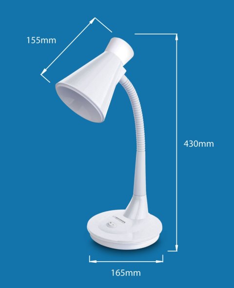 ELD115G Esperanza lampka biurkowa e27 didaem zielona ELD115G Esperanza lampka biurkowa e27 didaem zielona