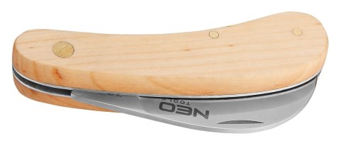 Nóż monterski sierpak, drewniane okładki Nóż monterski sierpak, drewniane okładki