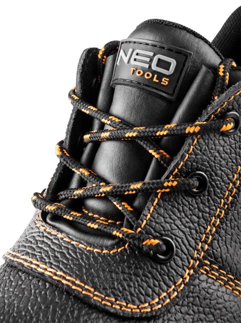 Półbuty skórzane S1 SR FO, stalowy podnosek, rozmiar 46