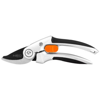 Sekator by-pass 210 mm, zakres do 20 mm, aluminiowy, uchwyt pokryty gumą TPR
