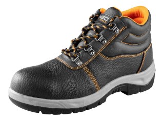 Trzewiki skórzane S1 SR FO, stalowy podnosek, rozmiar 43