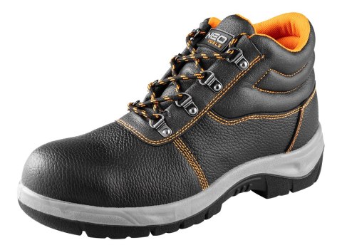 Trzewiki skórzane S1 SRC, stalowy podnosek, rozmiar 46