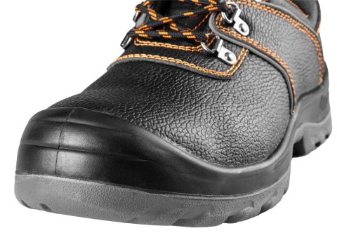 Trzewiki skórzane S3 SRC, stalowy podnosek, stalowa wkładka antyprzebiciowa, rozmiar 44