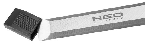 Dłuta 6, 12, 18, 24 mm, zestaw 4 szt., uchwyt drewniany