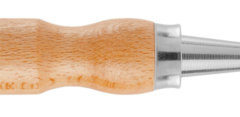 Dłuta 6, 12, 18, 24 mm, zestaw 4 szt., uchwyt drewniany