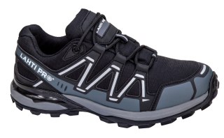 Półbuty bez podn. dzian. czar.-szar., o2 sra, "42", ce,lahti