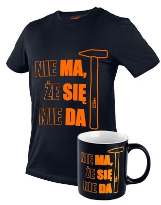 T-shirt z nadrukiem, MA SIĘ DA, rozmiar XL