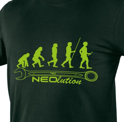 T-shirt z nadrukiem, NEOlution, rozmiar XXL