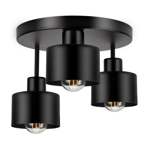 RAMOS lampa wisząca, moc max. 3x18W, E27, czarna RAMOS lampa wisząca, moc max. 3x18W, E27, czarna