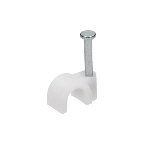 Uchwyt kablowy okrągły fi 4 mm (25szt) Uchwyt kablowy okrągły fi 4 mm (25szt)