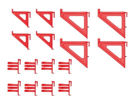 66-506# Zestaw wieszaków do tablicy narzędziowej bineer kbh16-3020