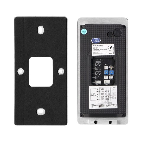 GUARDO zestaw wideodomofonowy jednorodzinny z czytnikiem linii papilarnych, czytnikiem zbliżeniowym, szyfratorem i sterowaniem z GUARDO zestaw wideodomofonowy jednorodzinny z czytnikiem linii papilarnych, czytnikiem zbliżeniowym, szyfratorem i sterowaniem z