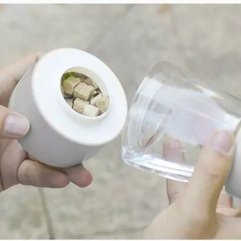 Butelka/ bidon z miską dla psa Purlov 21033