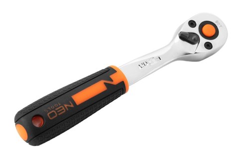 Zestaw kluczy nasadowych 1/2", 58 szt., CrV