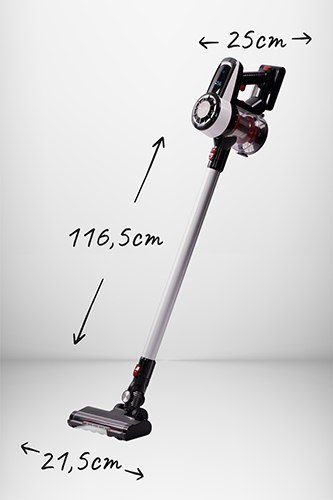 AD 7048 Odkurzacz pionowy - bezworkowy z bezszczotkową technologią silnika AD 7048 Odkurzacz pionowy - bezworkowy z bezszczotkową technologią silnika