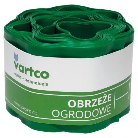 Obrzeże ogrodowe faliste 10cm x9m Vartco zielone Obrzeże ogrodowe faliste 10cm x9m Vartco zielone