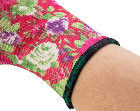 Rękawice ogrodowe pokryte PU, wzór róże, rozmiar 9" Rękawice ogrodowe pokryte PU, wzór róże, rozmiar 9"