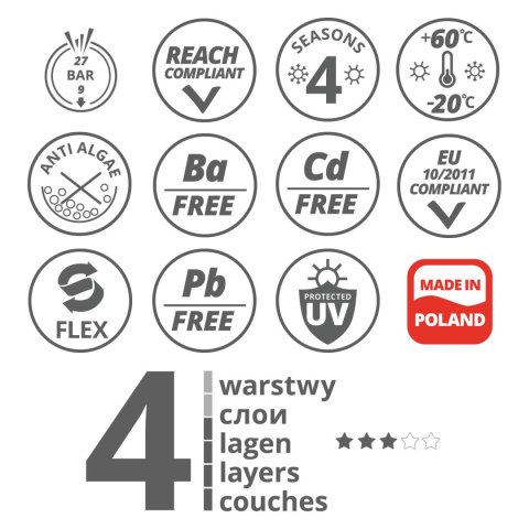 Wąż ogrodowy Vartco Home Plus 1/2" 50m