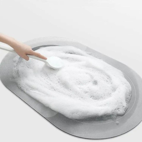 AG946 Mata łazienkowa szybkoschnąca szara