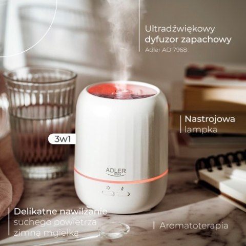 AD 7968 Ultradźwiękowy dyfuzor zapachowy usb 3w1