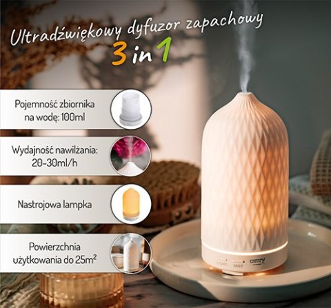 CR 7970 Ultradźwiękowy dyfuzor zapachowy 3w1
