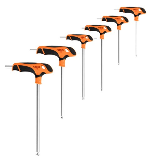 Klucze Hex 6 szt. wkładka Klucze Hex 6 szt. wkładka