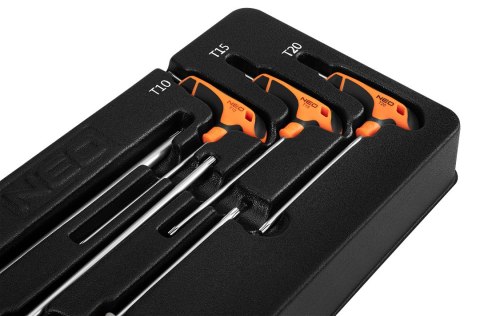 Klucze Torx 6 szt. wkładka Klucze Torx 6 szt. wkładka