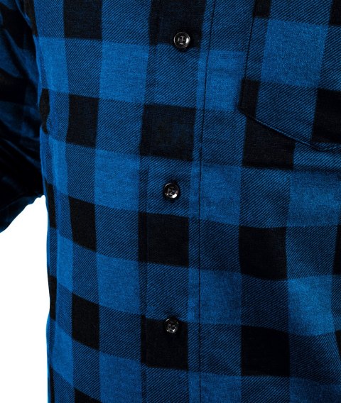 Koszula flanelowa, granatowa, rozmiar XXL