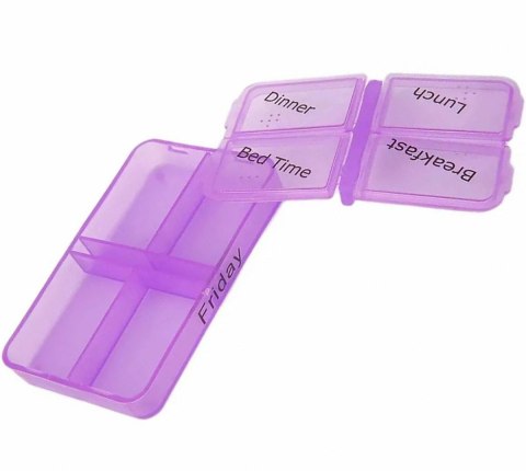 AG424D Pojemnik na leki organizer 7 dni AG424D Pojemnik na leki organizer 7 dni