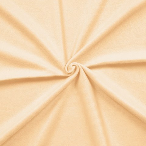 Koc polarowy 130x150 cm TEESA - kremowy Koc polarowy 130x150 cm TEESA - kremowy