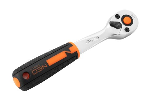 Zestaw kluczy nasadowych 1/2", 3/8", 1/4", 233 szt., CrV