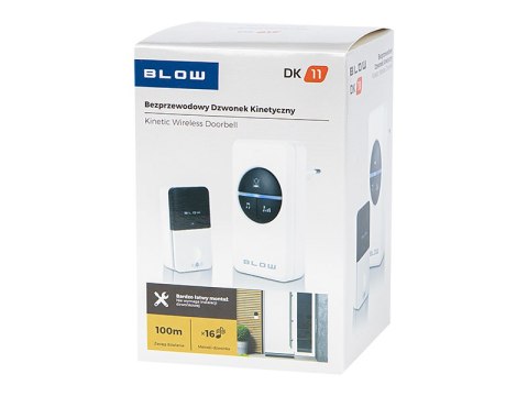 17-123# Dzwonek bezprzewodowy kinetic dk-11`