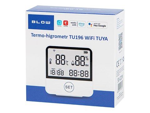 50-321# Termo-higrometr blow tu196 wifi tuya"