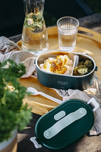 AD 4505 green Pojemnik na żywność - podgrzewany - metalowy pojemnik